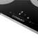 Cosmo 30 In. Electric Ceramic Glass Cooktop With 4 Elements, Triple Zone Element In Black
