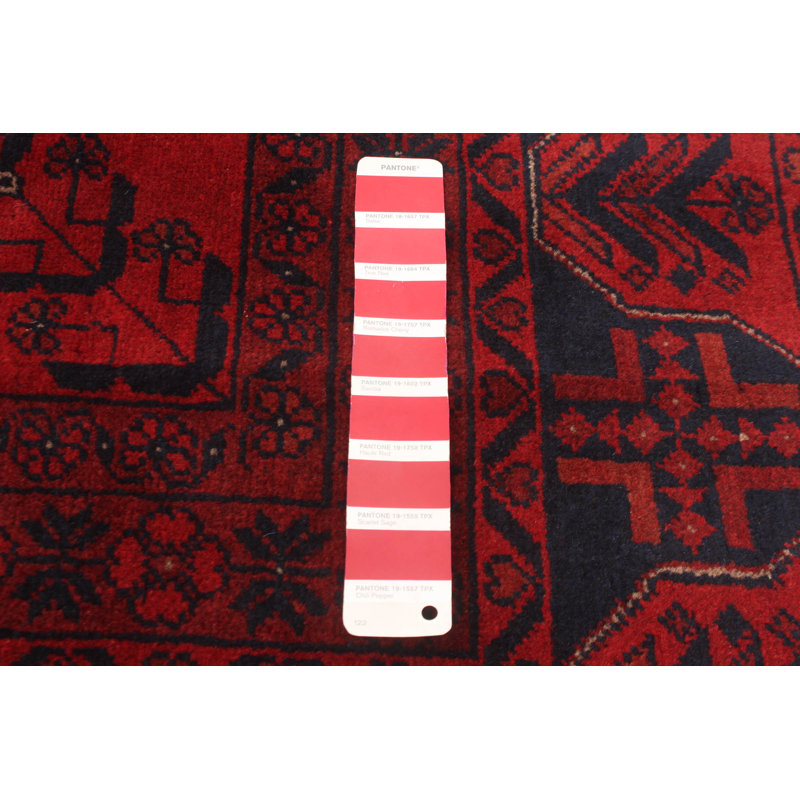 Tapis rouge Maleaha Esari 6 pi 9 po x 9 pi 6 po