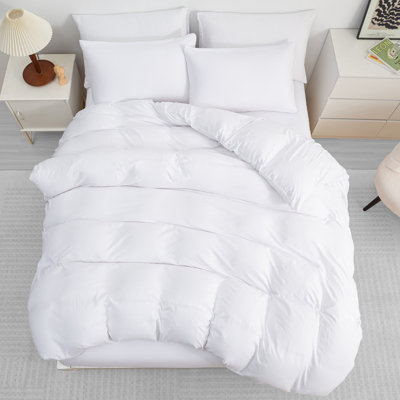 Premium Prewashed Duvet Cover Set Double Brushed Microfiber Reversible With Zipper Closure & Corner Ties