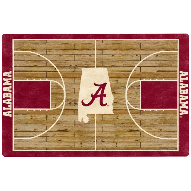 Université de l'Alabama Home Court, Rectangle 5 pi 4 po x 7 pi 8 po