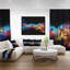 «Fire in Colors», impression sur toile-63567588