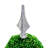 17'' Faux Boxwood Topiary in Metal Freestanding