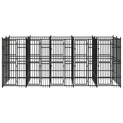 Chenil d'extérieur pour chien VidaXL