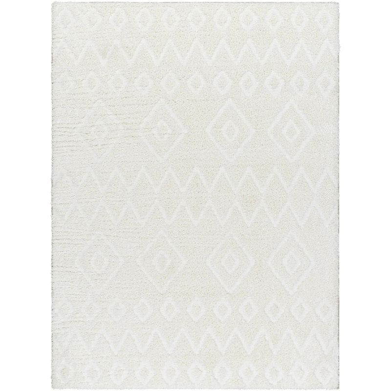 Tapis gris clair Khlani Pietro, Rectangle 6 pi 7 po x 9 pi