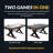 Excalibur 72" 2 - Player Air Hockey Table with Digital Scoreboard