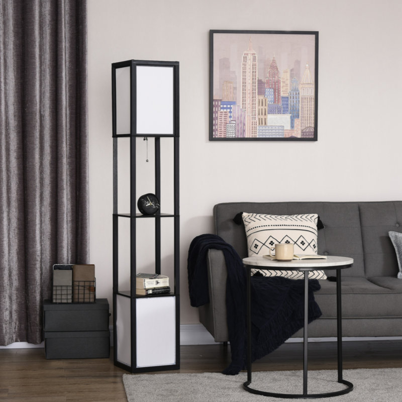 Marcion 61.5'' LED Column Floor Lamp