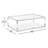Abubakary Glass Top Coffee Table-61060655