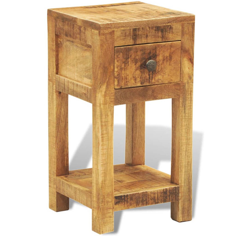 Solid Wood End Table