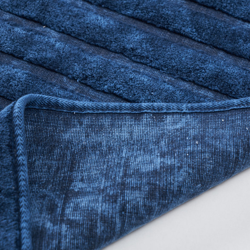 Non-Slip Bath Mat, Dark Blue