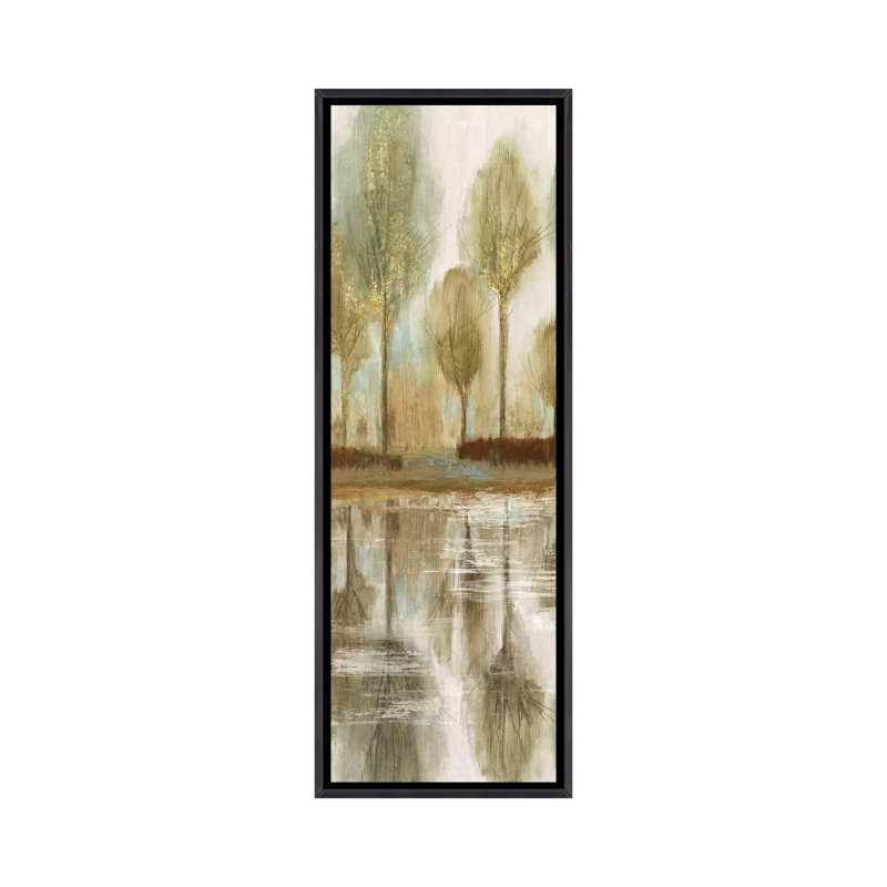 "Forest View I" par Allison Pearce, reproduction d’art panoramique, H 48 po x l 16 po x P 1,5 po