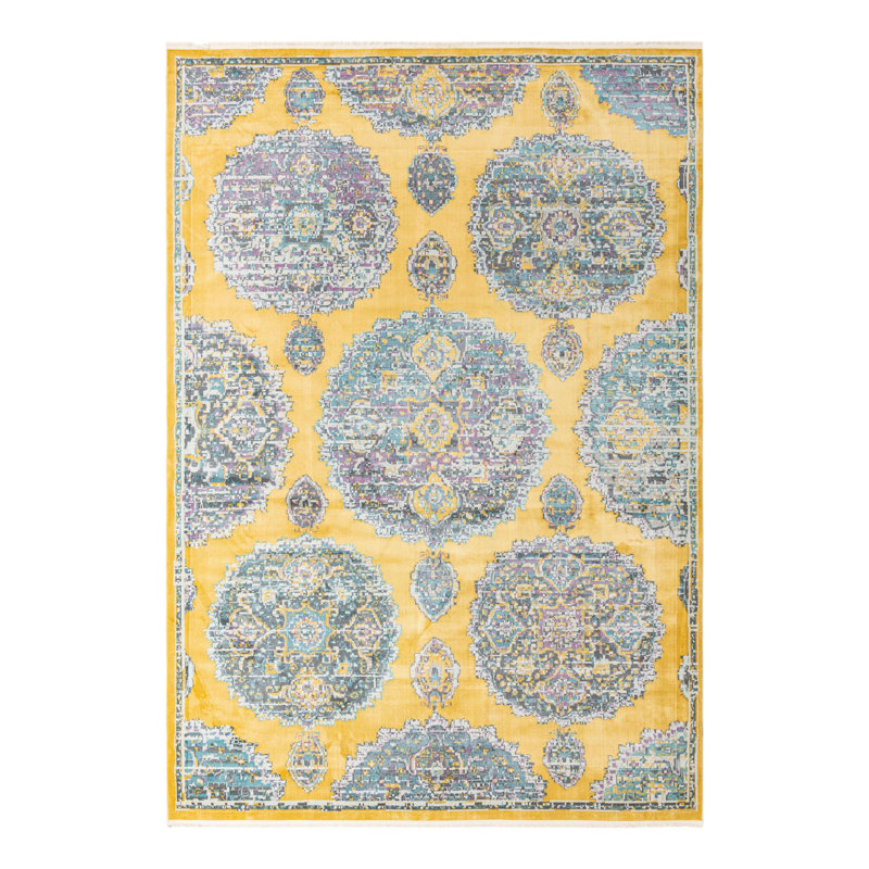 Haefner Floral Indoor Rug, Rectangle 10' x 14'