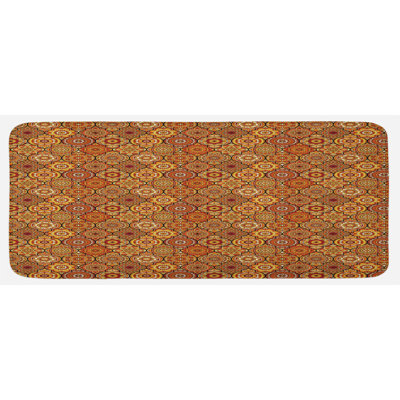Eclectic Synthetic Kitchen Mat