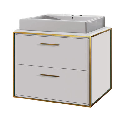 Linea 24" Vessel Vanity