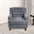 100 % polyester gris est en rupture de stock