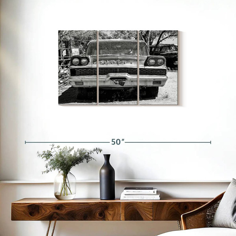 Mehar Black Arizona - Mercury Old Car, H 20 po x l 33 po