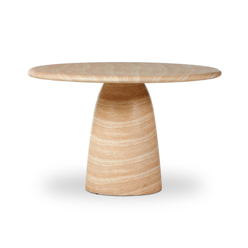 Janice Dining Table-Sand Striae