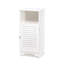 Armoire de rangement Nantucket | Coffre de salle de bain blanc