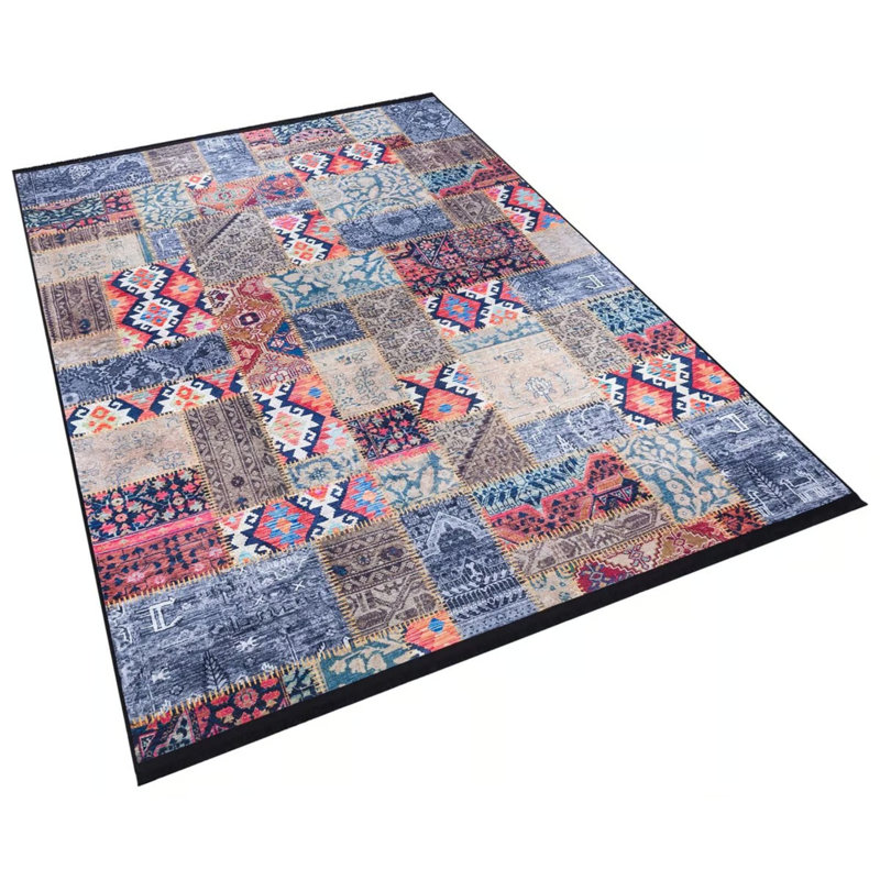 Rumaanah Cotton Patchwork Indoor / Outdoor Rug, Runner 2'7" x 6'7"