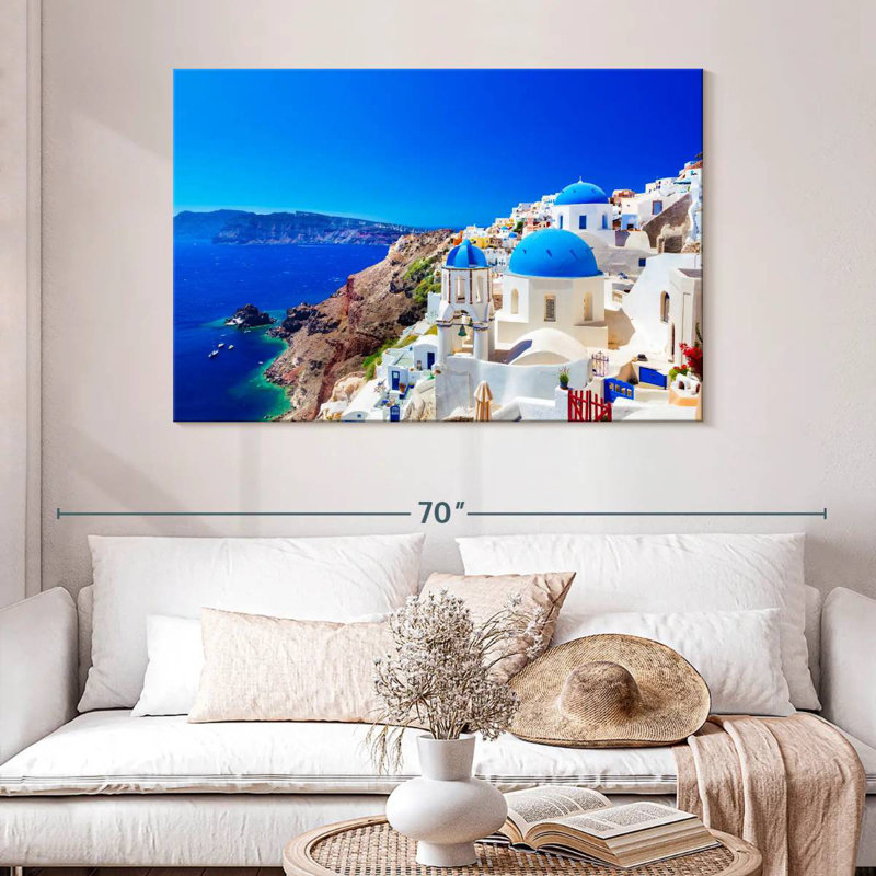 Ravi Scenic Oia, H 32 po x l 48 po