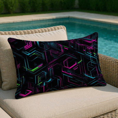 Coussin décoratif intérieur et extérieur Spectrum Beats