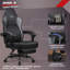 Fauteuil de jeu ergonomique avec repose-pieds et support lombaire Bossin-1645700025