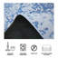 4X6 Modern Broken Design Machine Washable Area Rug with Built-in Padding and Non-Slip Backing-863591059