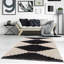 Tapis noir et ivoire Amanda-61667774