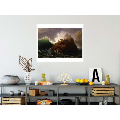 «Seal Rock» par Albert Bierstadt - estampe numérique