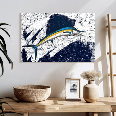 Grunge Style Sailfish