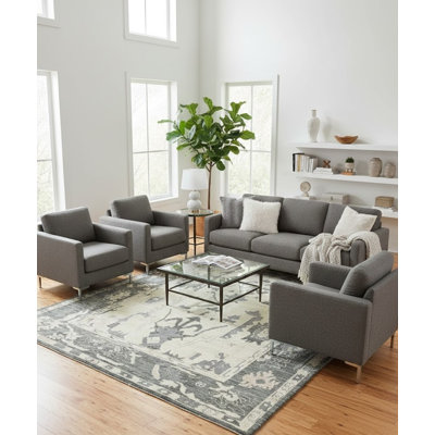 Tapis crème 7 pi 11 po x 10 pi Keithsburg