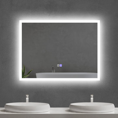 Miroir de salle de bains/de vanité éclairé