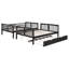 Convertible Bunk Bed With Trundle-1063347436
