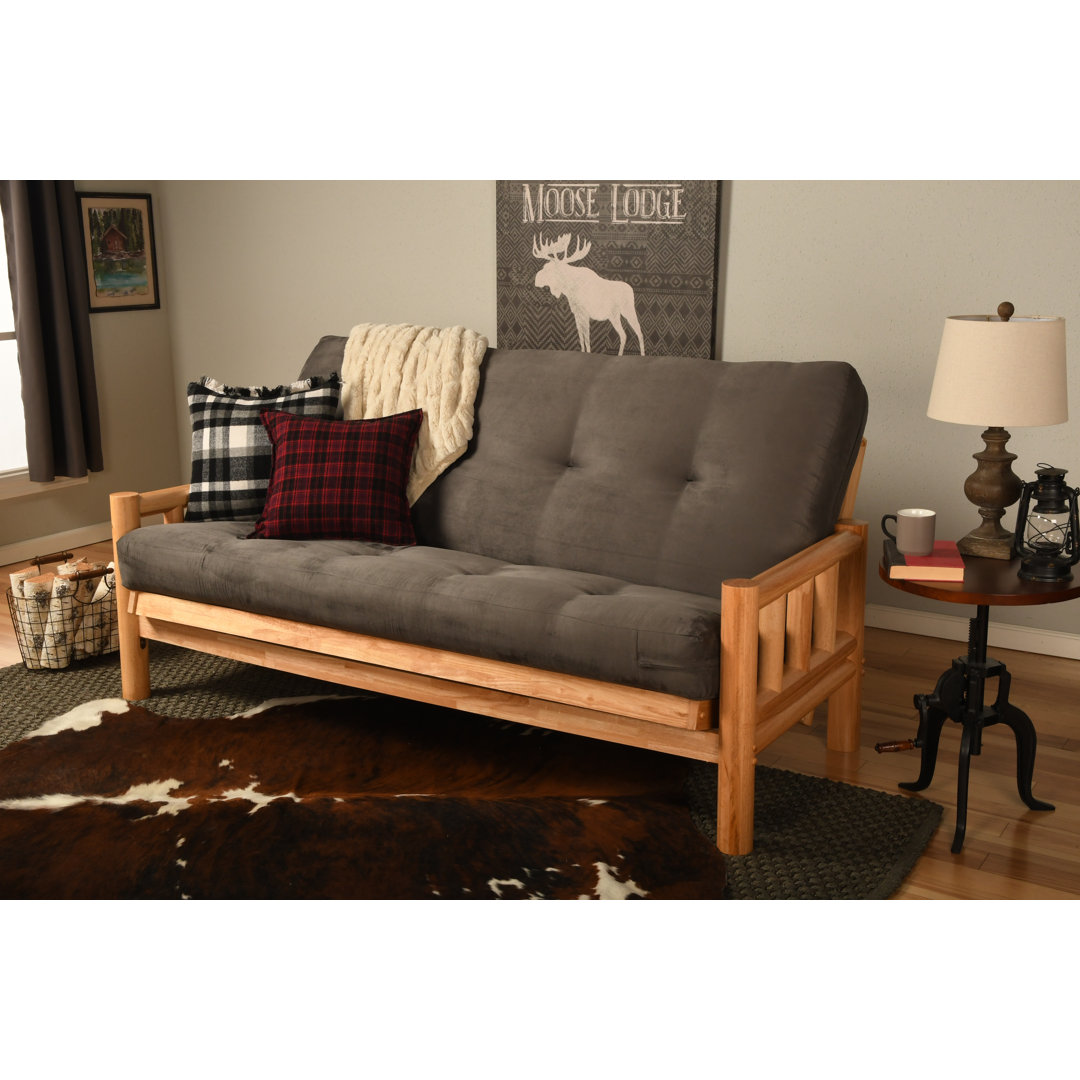 Anders Full / Double 81'' Upholstered Futon And Mattress Laurel Foundry Modern Farmhouse® Frame 