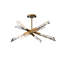 Solitude 8 Light Crystal LED Semi-Flush Mount-1262892825