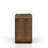 Kiefer 2-Drawer Walnut Nightstand with USB, Carmel