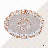 Oval Chandelier Ceiling Medallion-134284511