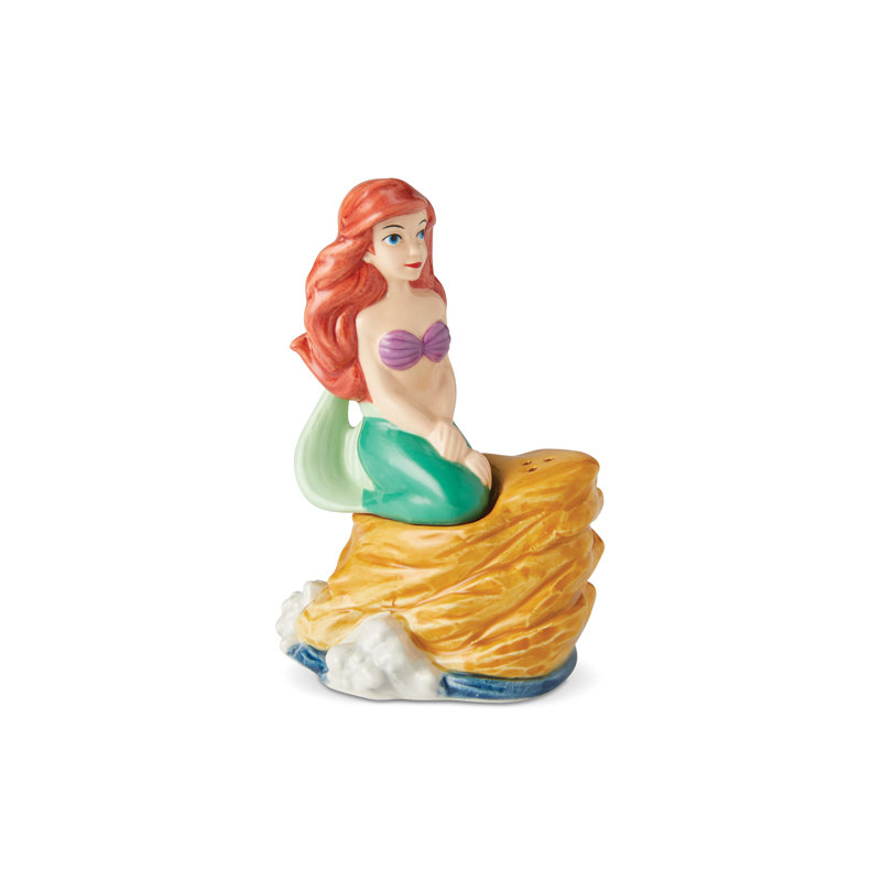 Ensemble salière et poivrière Disney Ariel on Rock H 3,9 po