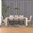 Vibhuti Extension Dining Table, Driftwood