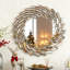 Beveled Frameless Gear Accent Wall Mirror