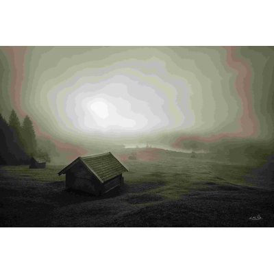 Misty Morning Sunrise