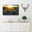 Sunlight over the Countryside - Wrapped Canvas-56637765