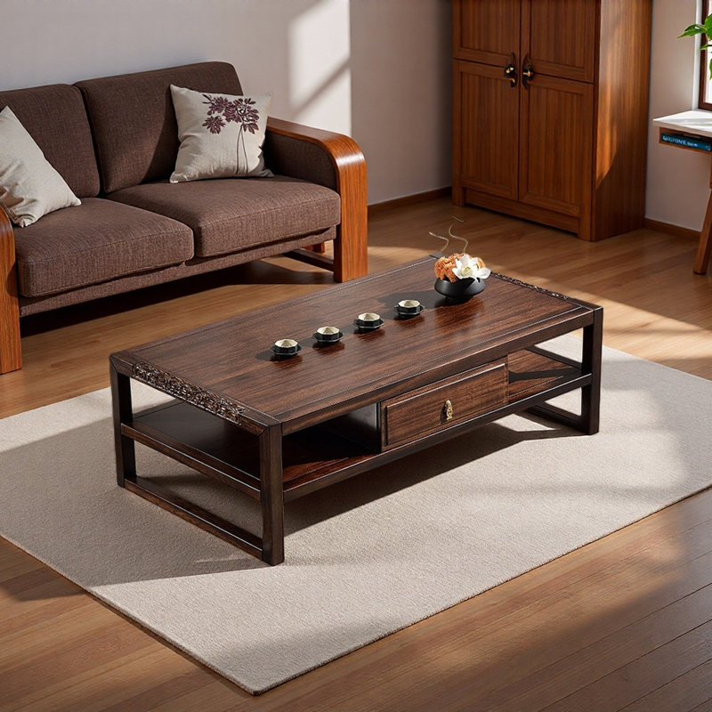 Nouvelle table basse de style minimaliste chinois