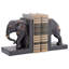 Serre-livres sculpturaux éléphant
