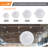 10.17" Selectable CCT New Construction IC LED Recessed Lighting Kit