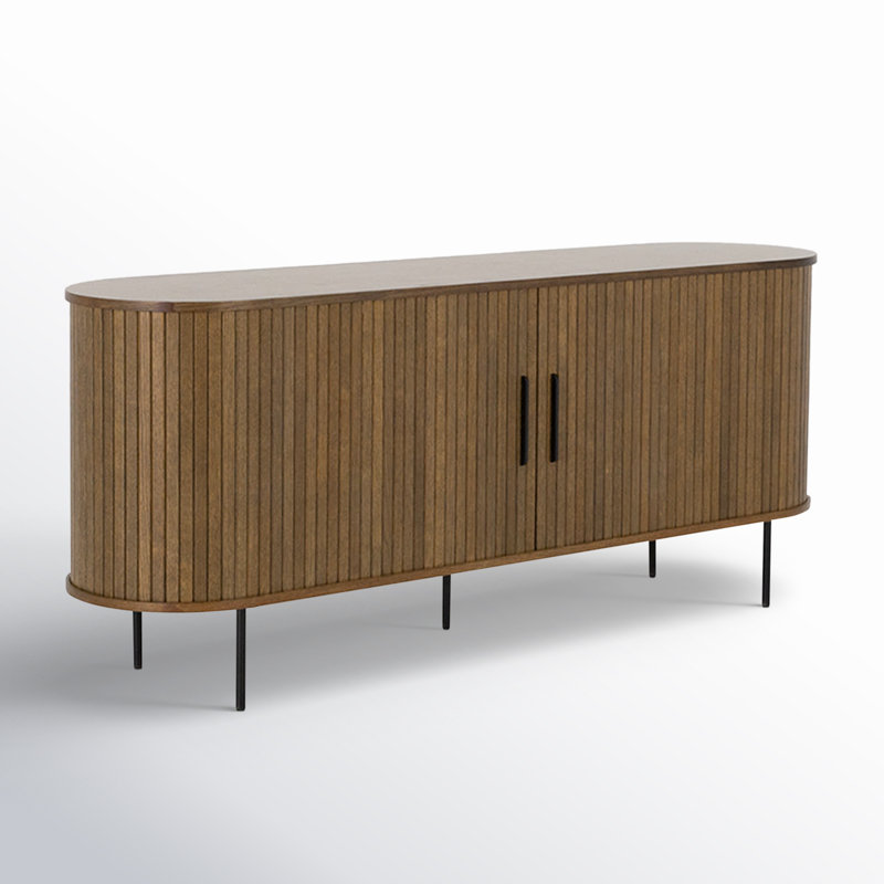 Iris 71'' Sideboard, Smoked Oak