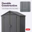 Remise de rangement extérieure en résine durable de 6 pi x 4 pi avec portes doubles Keter Darwin