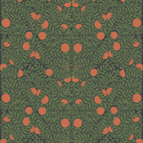 Orange Bush 10' L x 24" W Peel and Stick Wallpaper Roll