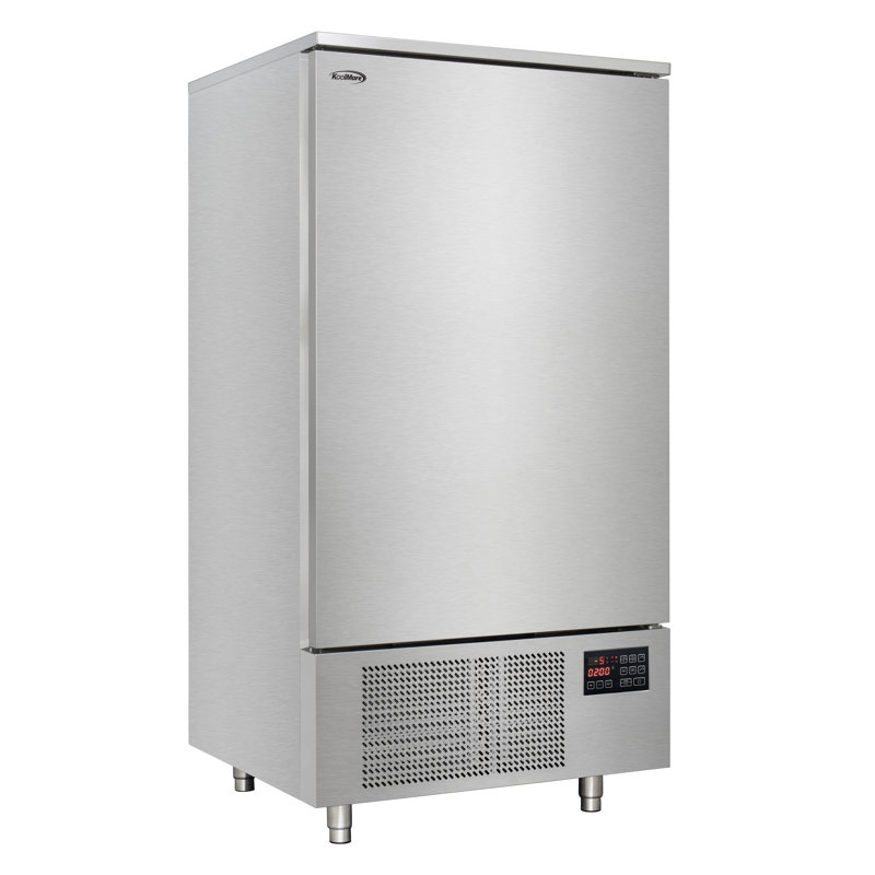 31 in. 10-Pan Commercial Reach-In Blast Chiller 88 lbs Rapid Chill / 77 lbs. Rapid Freeze with ETL for Safety and Sanitation in Stainless-Steel (KM-CBLC-10)