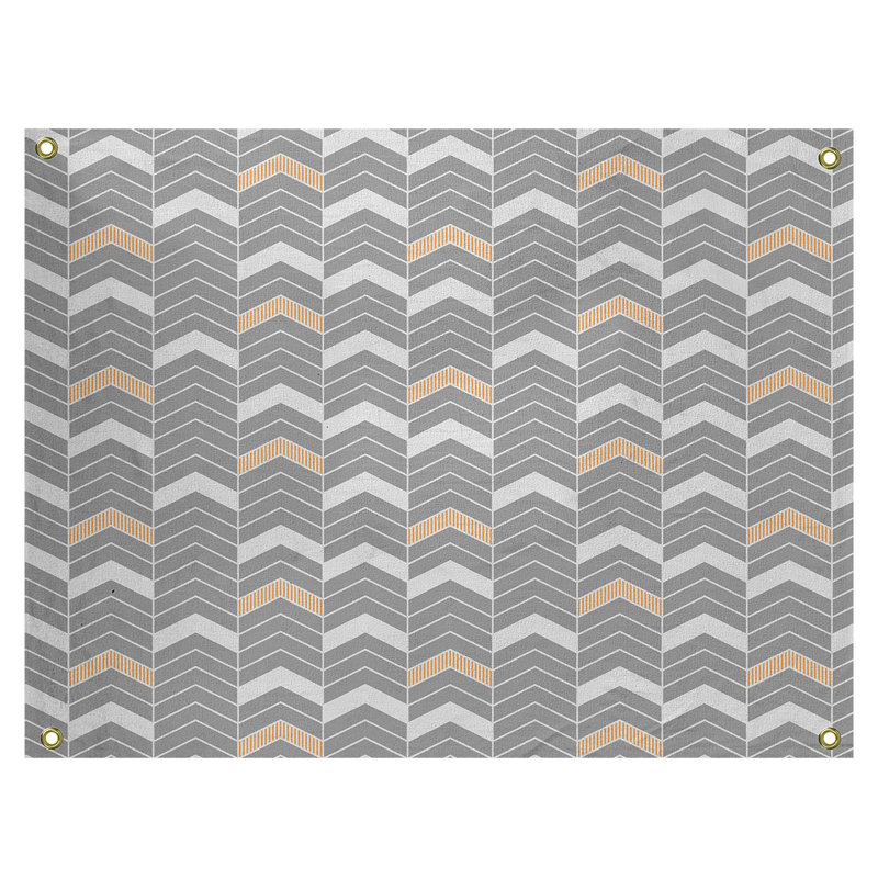 Tapisserie Stephenie, H 59 po x l 80 po, Orange
