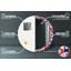 Huldar Glass Flat Wall Mirror